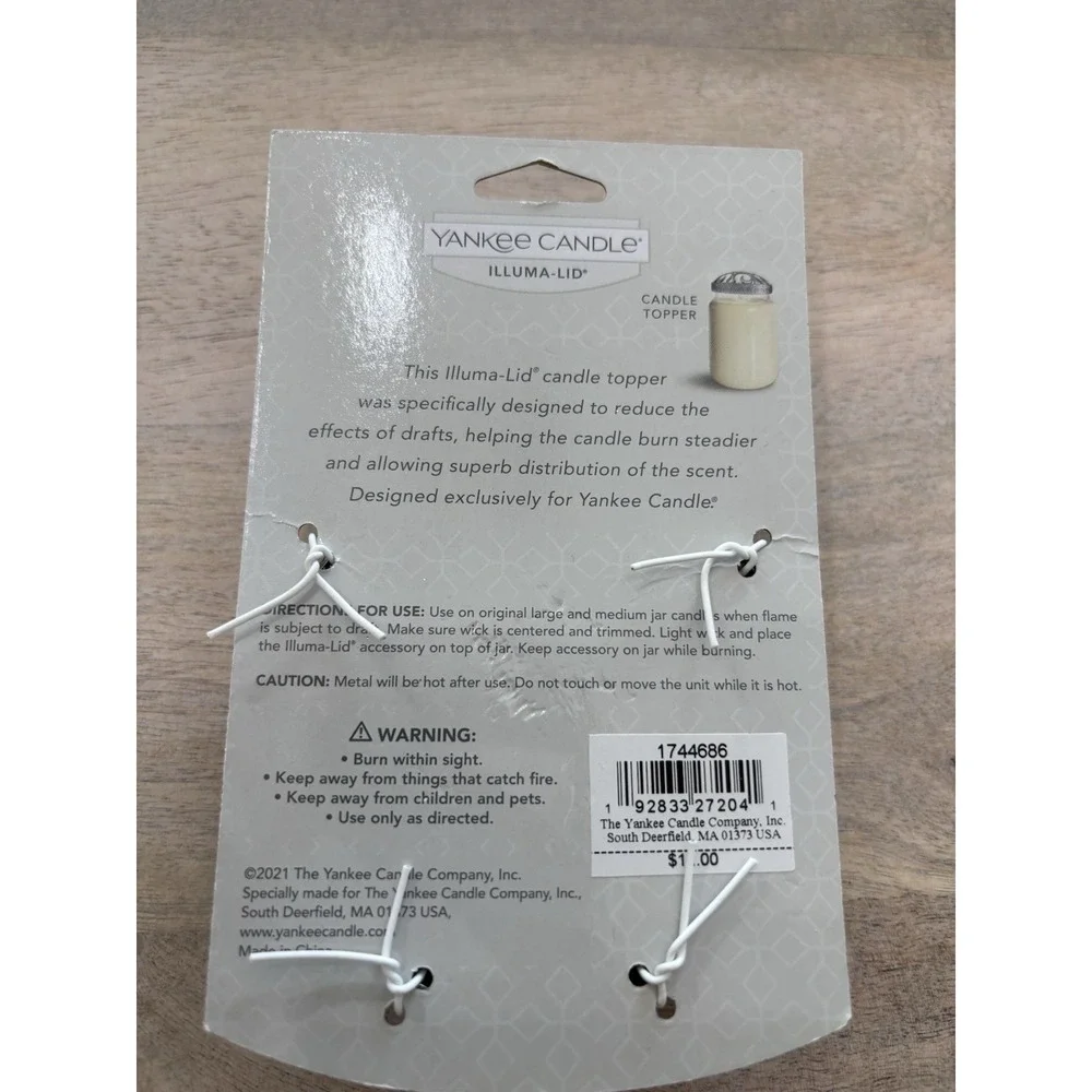 Yankee Candle Winter‎ Christmas Illuma Lid Ornaments New